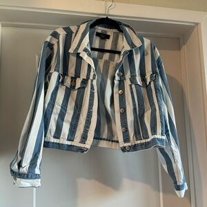 Forever 21 Striped Jacket
